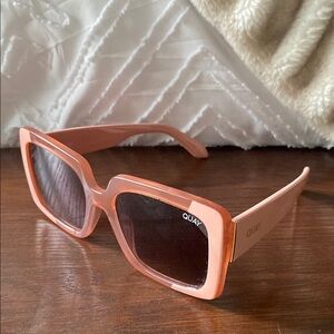 Quay Australia Pink Square Sunglasses